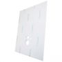 Omnex Sani-Fit Glasvezelplaat voor Hangtoilet 1245 mm x 1,2 m x 10 mm + schroeven