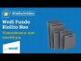 Wedi Fundo Riolito Neo douchevloerelement | 1800x900mm | Goot 800mm