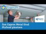 Gyproc Metal Stud akoestisch profiel DB75 3m