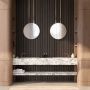 Tocca Legno Fineline akoestisch decoratiepaneel | Smoke | 2,7m x 0,52m x 21mm