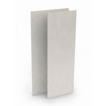 Wedi Top Wall kant-en-klaar muuroppervlak | 2,5m x 0,9m x 6mm | Stone Grijs